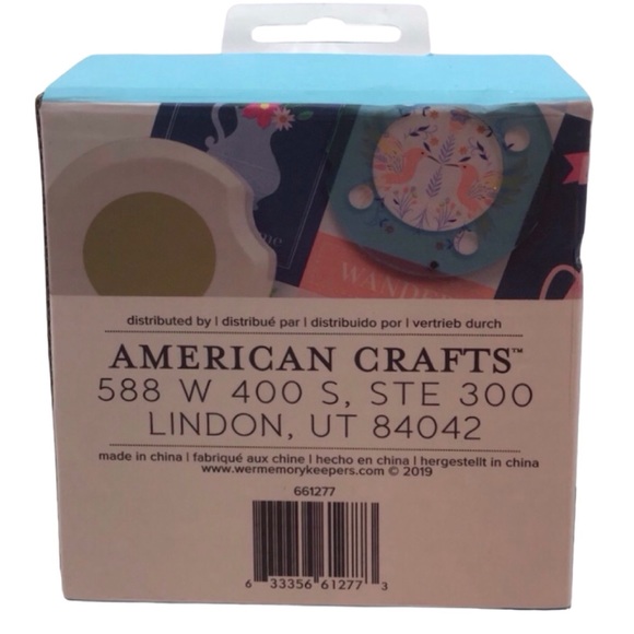 We R Memory Keeper Clear-Cut Butterfly Punch (NWT) - Picture 3 of 9